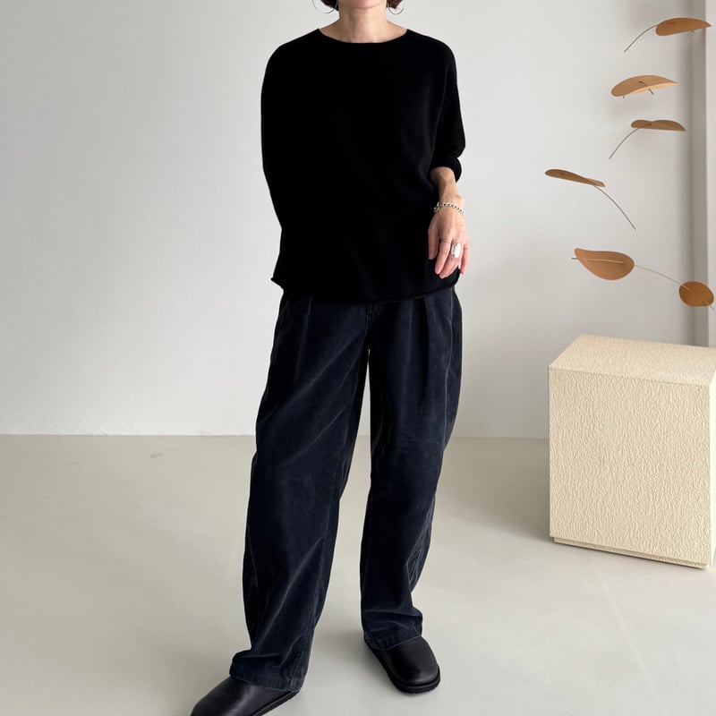 VINTAGE HERITAGE CORDUROY PANTS / VINTAGE BLACK