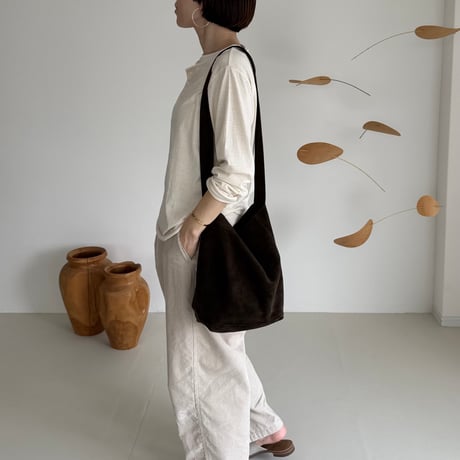 GOAT LEATER SHOLDER BAG