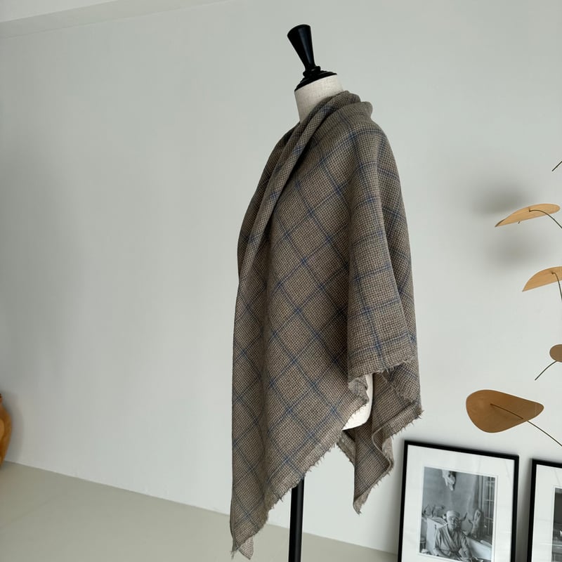 argue スクエアウールガーゼストール argue スクエアウールガーゼストール