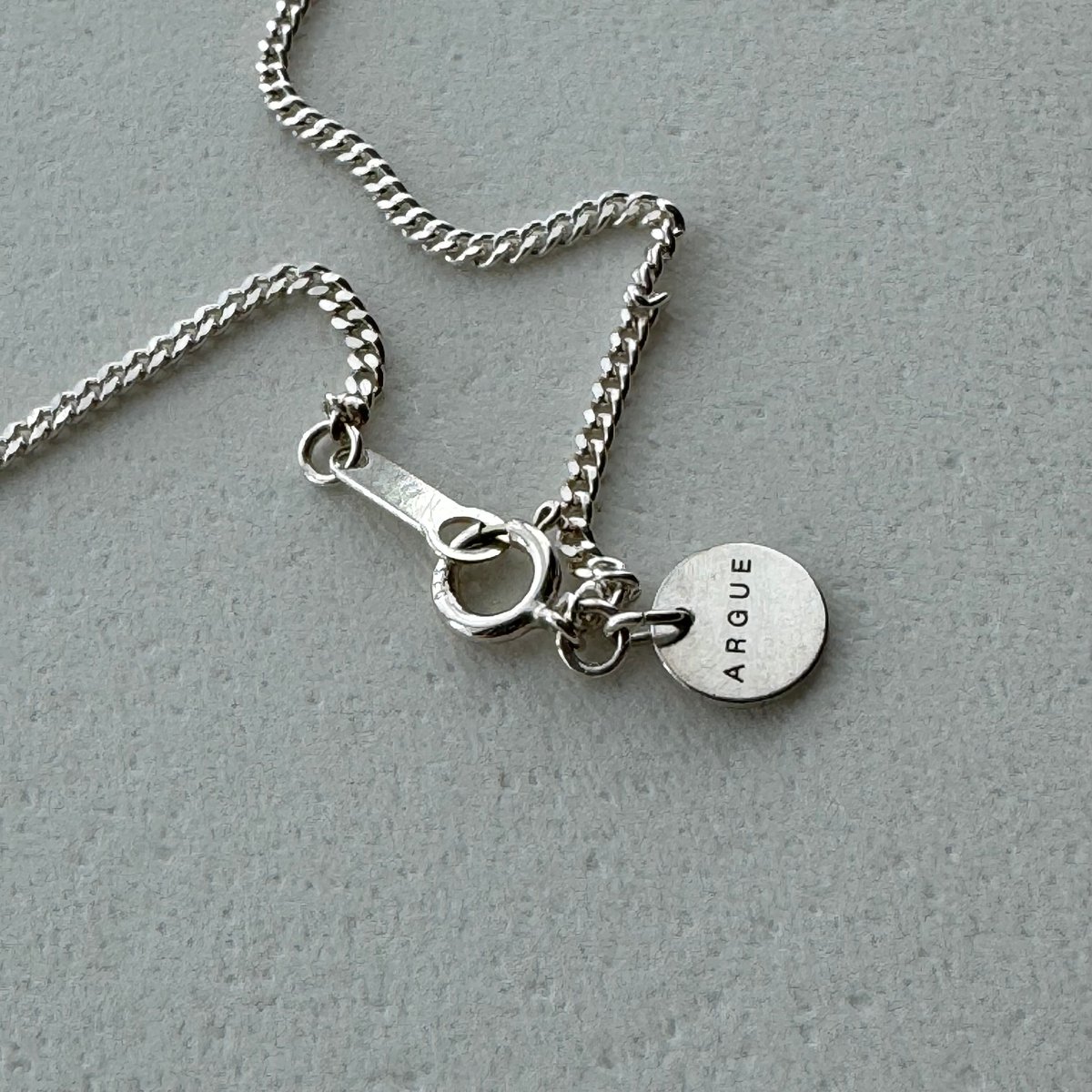 CURB CHAIN NECKLACE TYPE-B | ARGUE