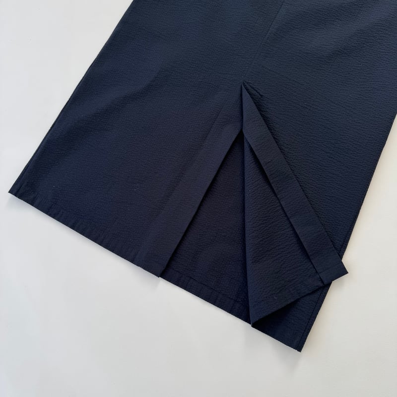 SEERSUCKER DRESS /BLACK | ARGUE