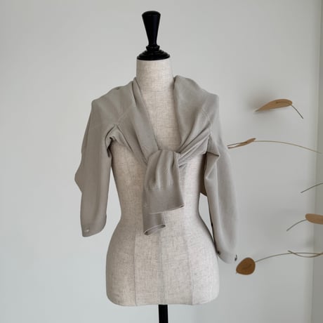 2WAY 90s CARDIGAN  / GRAGE