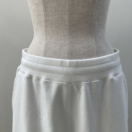 AMERICAN VINTAGE DRY SILKY SWEAT PANTS /WHITE