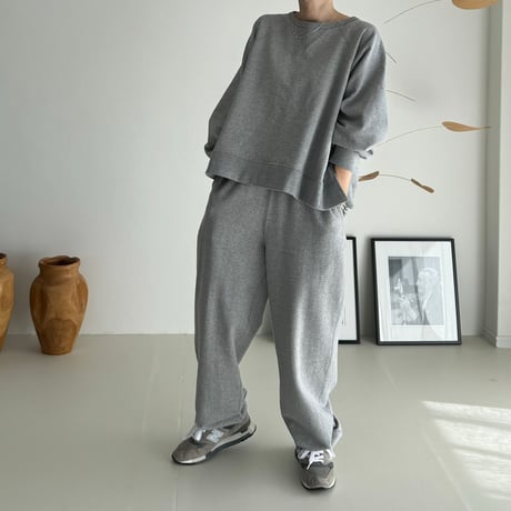 AMERICAN VINTAGE DRY SILKY SWEAT PANTS /GRAY