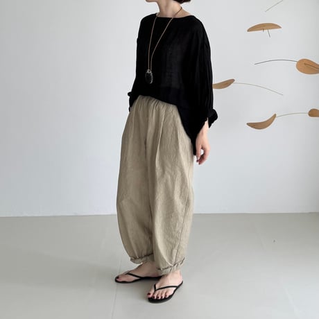 ENVY PANTS/CAMEL BEIGE