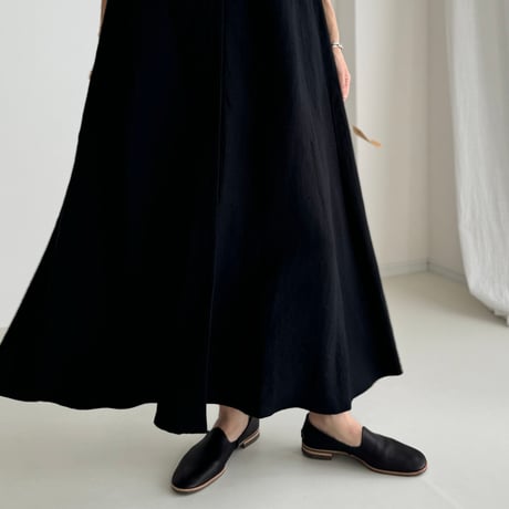 EUROPEAN FRENCH LINEN NUDON V DRESS