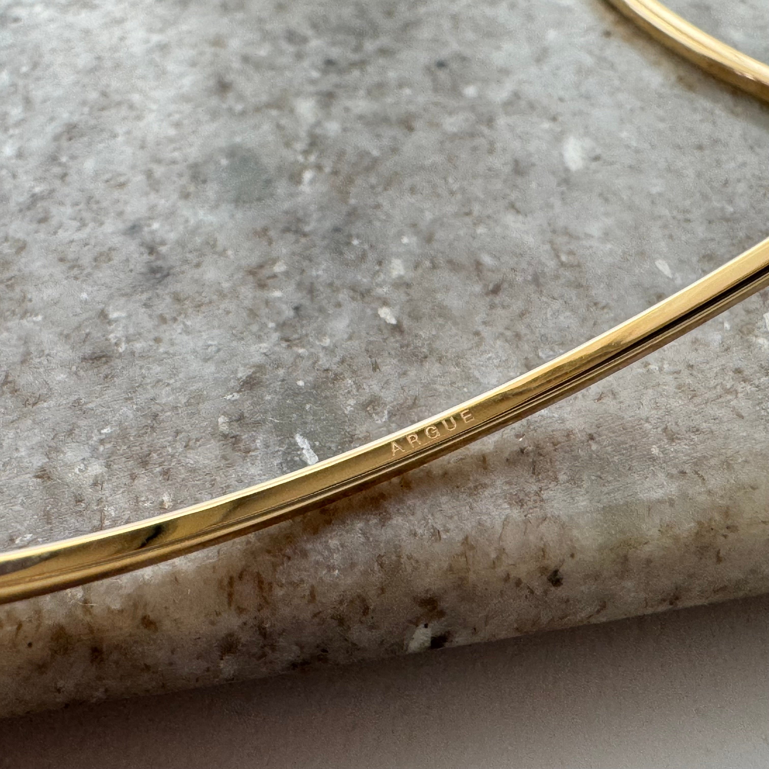 MIZUASHI HOOP PIERCE 3.3 / GOLD | ARGUE