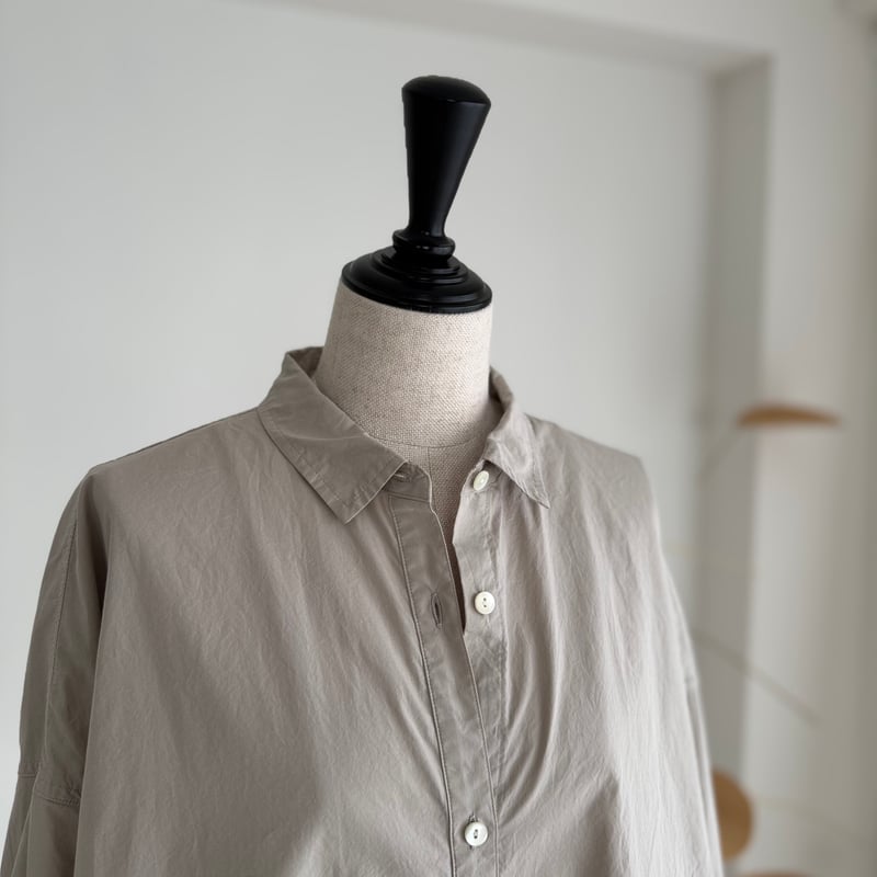 ORGANIC COTTON ROUGH MELLOW SHIRTS