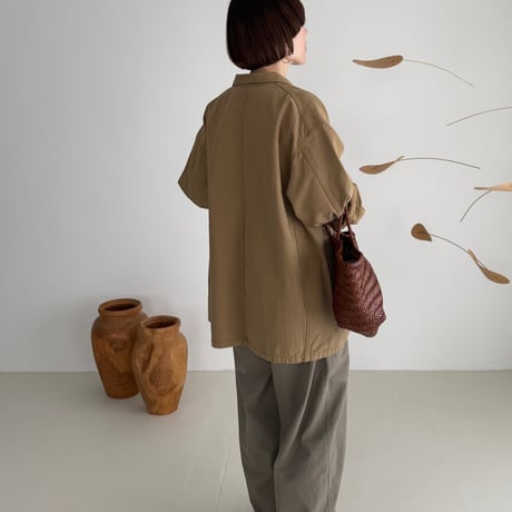 FOLK JACKET / CAMEL