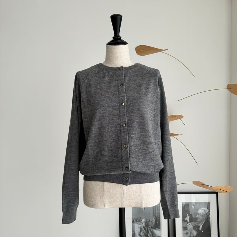 argue 90’s REVERSIBLE WOOL CARDIGAN argue 90's REVERSIBLE WOOL CARDIGAN