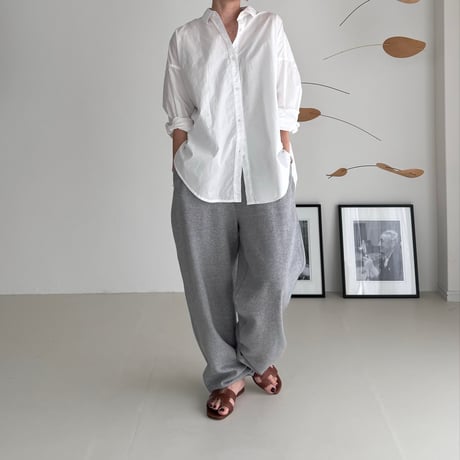 AMERICAN VINTAGE DRY SILKY SWEAT PANTS /GRAY