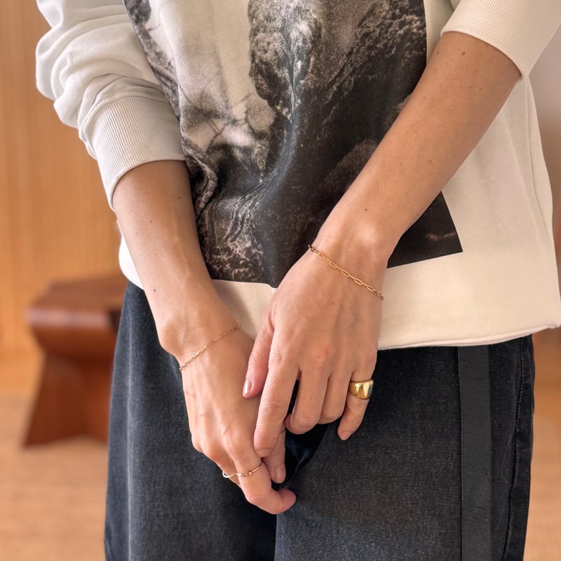 MUTIE PINKY RING/GOLD | ARGUE