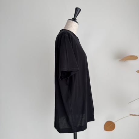 SUVIN GIZA PREMIUM POISE T-SHIRTS/BLACK