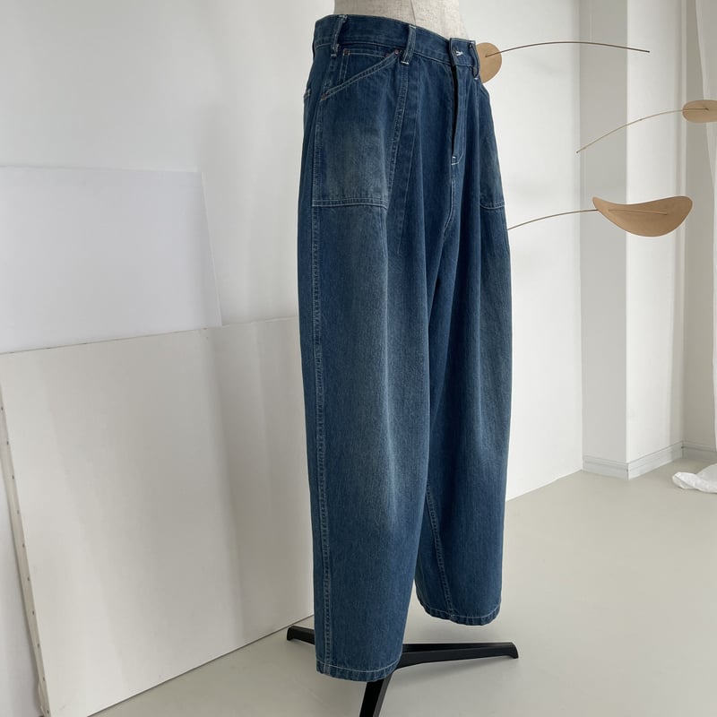 【ARGUE】 VINTAGE DENIM BACKER MOV PANTS