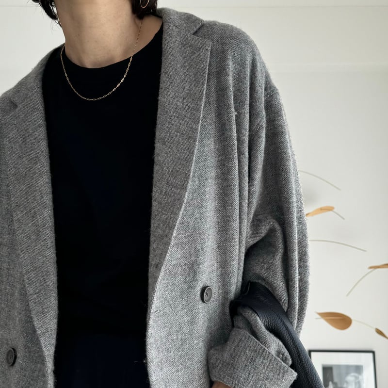 ARGUE SHETLAND WOOL LINEN TWIST JACKET