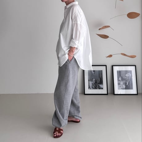 AMERICAN VINTAGE DRY SILKY SWEAT PANTS /GRAY