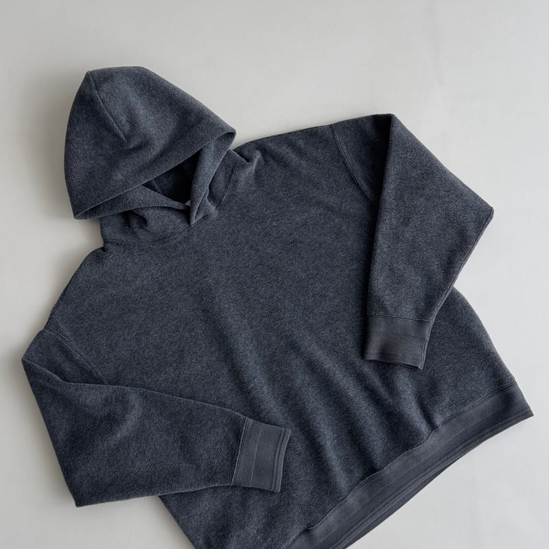 サイズ1 ITALY MELLOA FLEECE FOODIE argue ITALY MELLOA FLEECE FOODIE /CHARCOAL GRAY | ARGUE