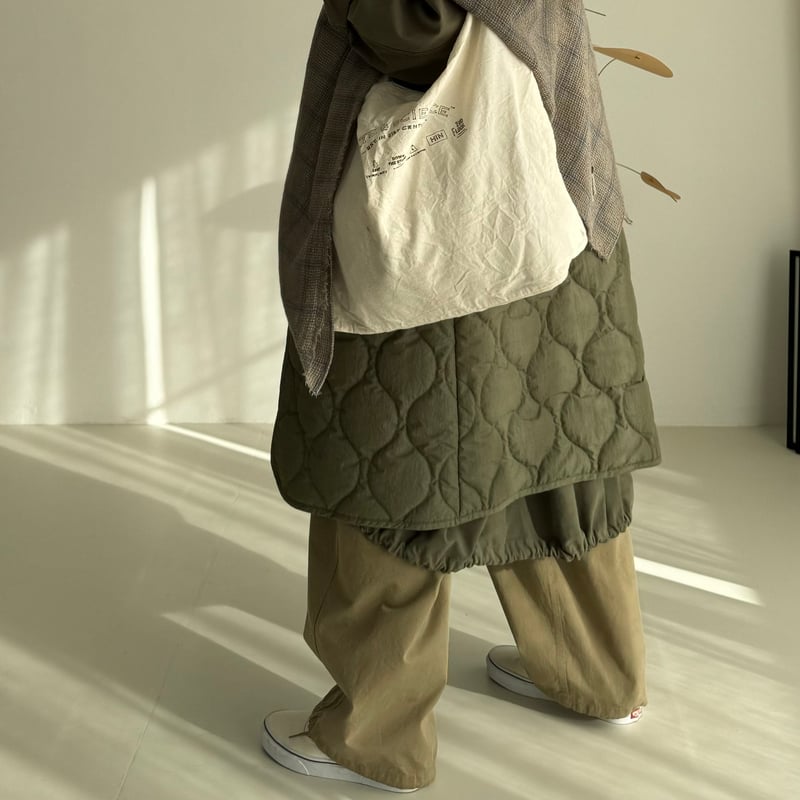 argue＊MOV BAKER PANTS RIKYU BEIGE 1 argue アギュー cotton