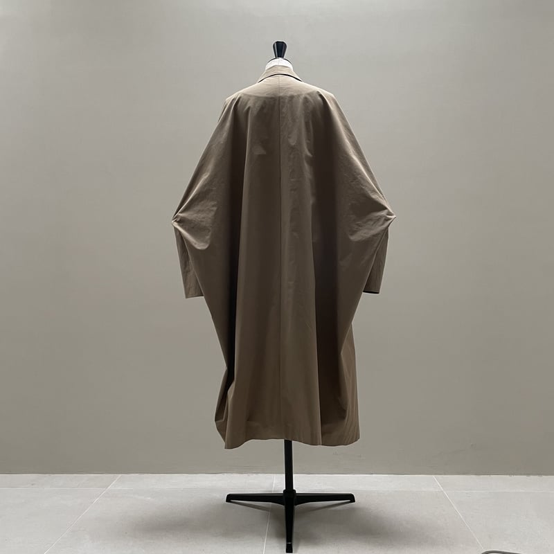 ESSENTIAL WIDE OVER TRENCH COAT/CAMEL BEIGE