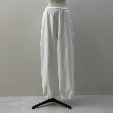 AMERICAN VINTAGE DRY SILKY SWEAT PANTS /WHITE