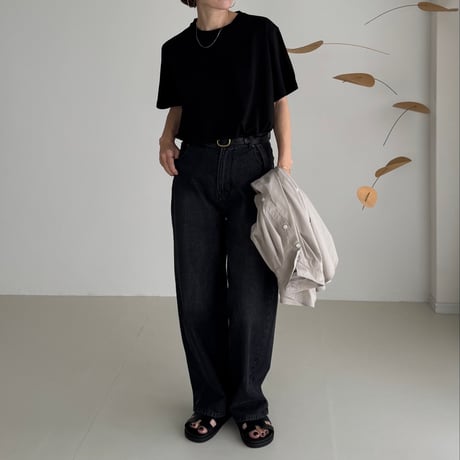 ORGANIC COTTON ROUGH MELLOW SHIRTS/GRAGE
