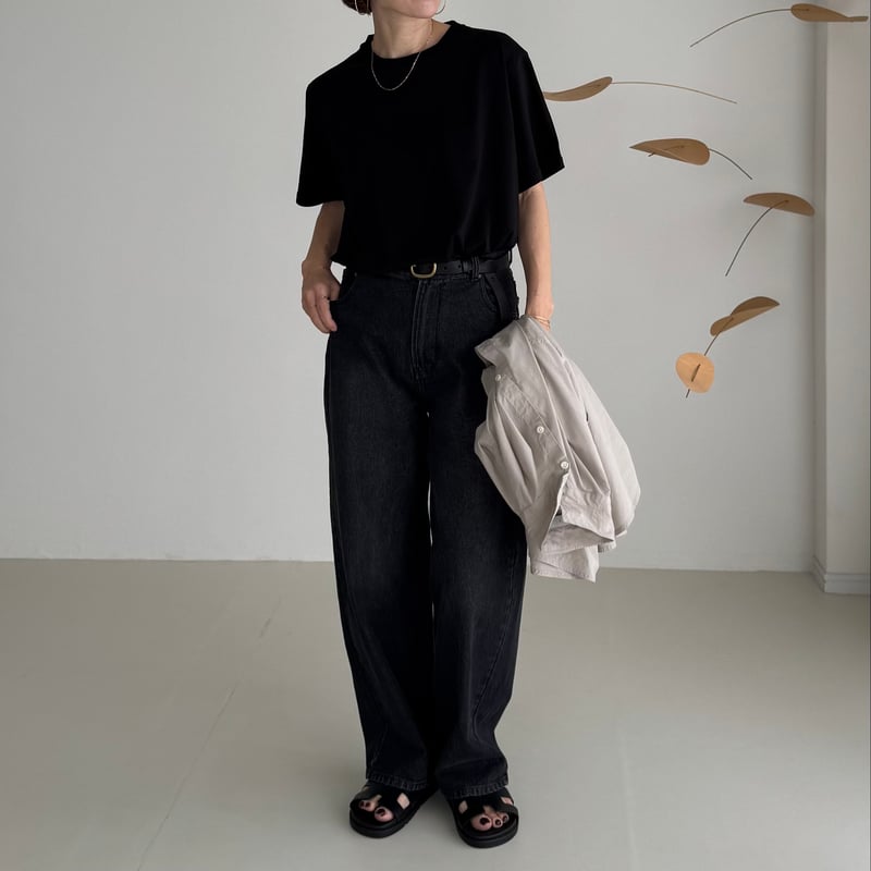 ORGANIC COTTON ROUGH MELLOW SHIRTS/GRAGE | ARGUE