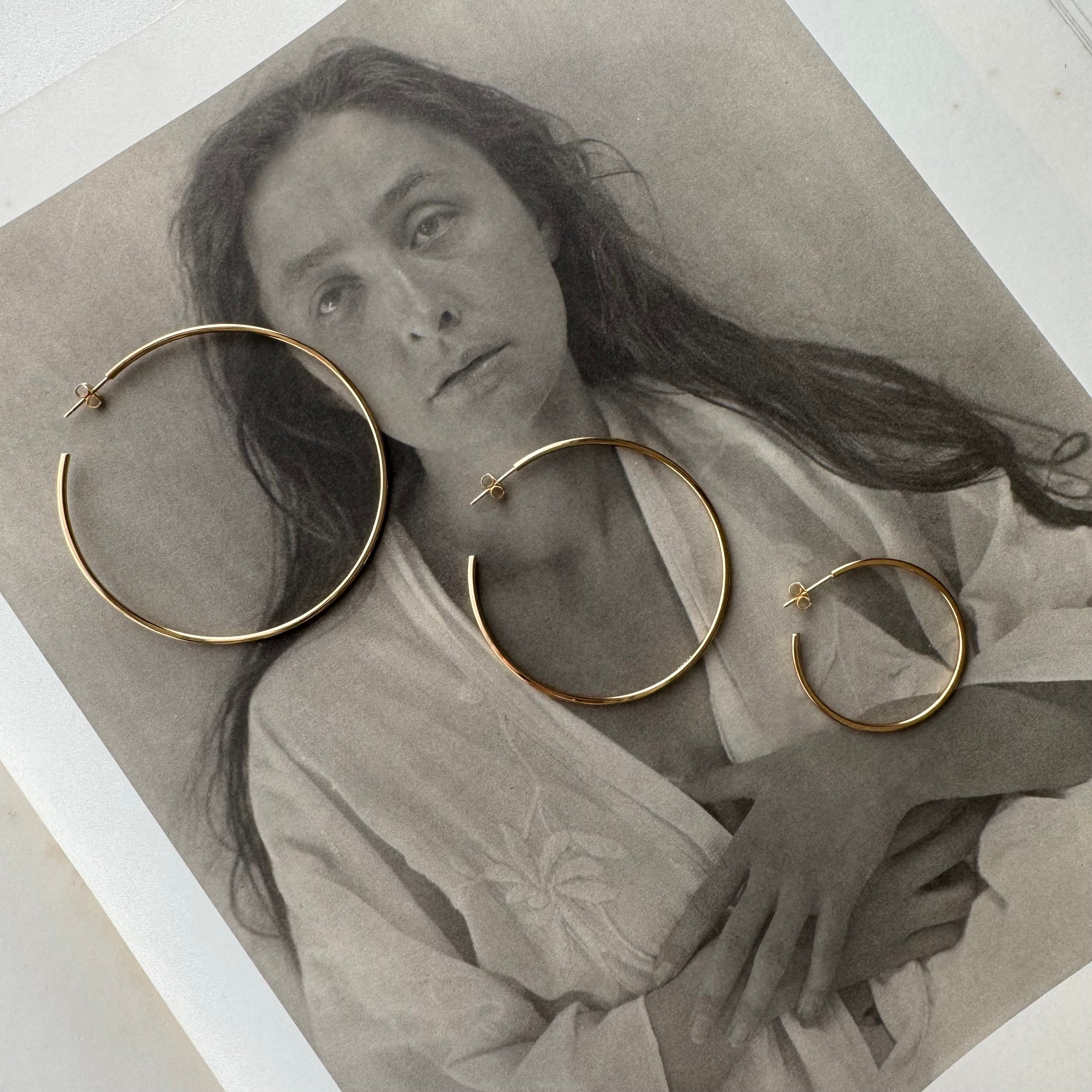 MIZUASHI HOOP PIERCE 4.8 / GOLD | ARGUE