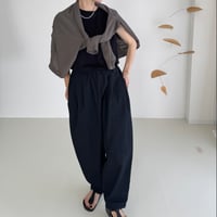 2WAY 90s CARDIGAN  / CHACOAL BROWN