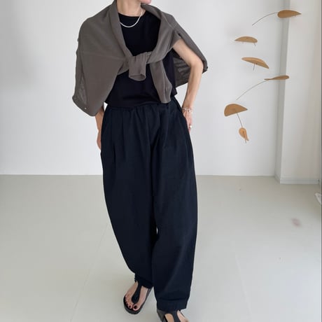 2WAY 90s CARDIGAN  / CHACOAL BROWN