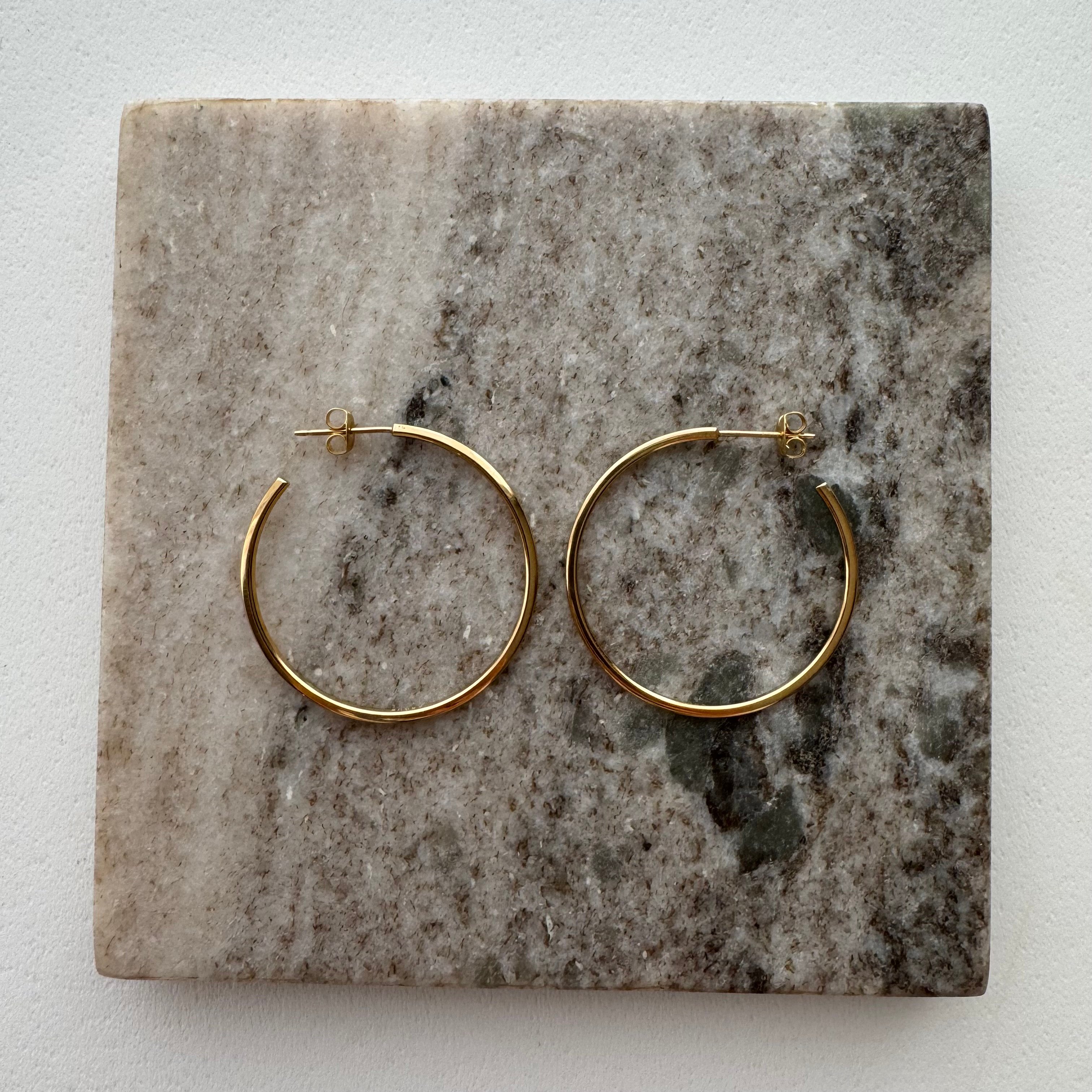 argue mizuashi hoop pierce フープピアス ゴールド argue mizuashi hoop pierce フープピアス ゴールド MIZUASHI HOOP