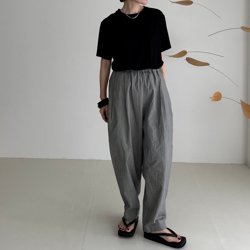 argue バフィーパンツ　２６SS グレイカーキ ENVY PANTS / GRAY KHAKI | ARGUE