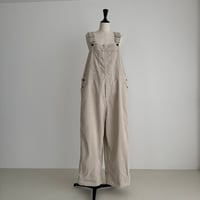 CORDUROY OVERALL / SAND BEIGE