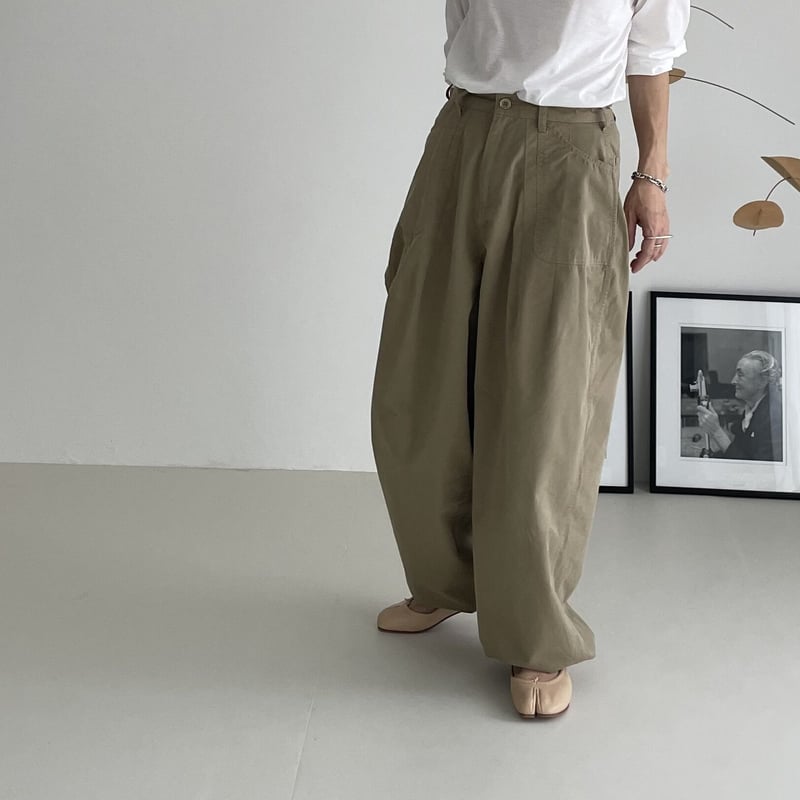 MOV BAKER PANTS/RIKYU BEIGE | ARGUE