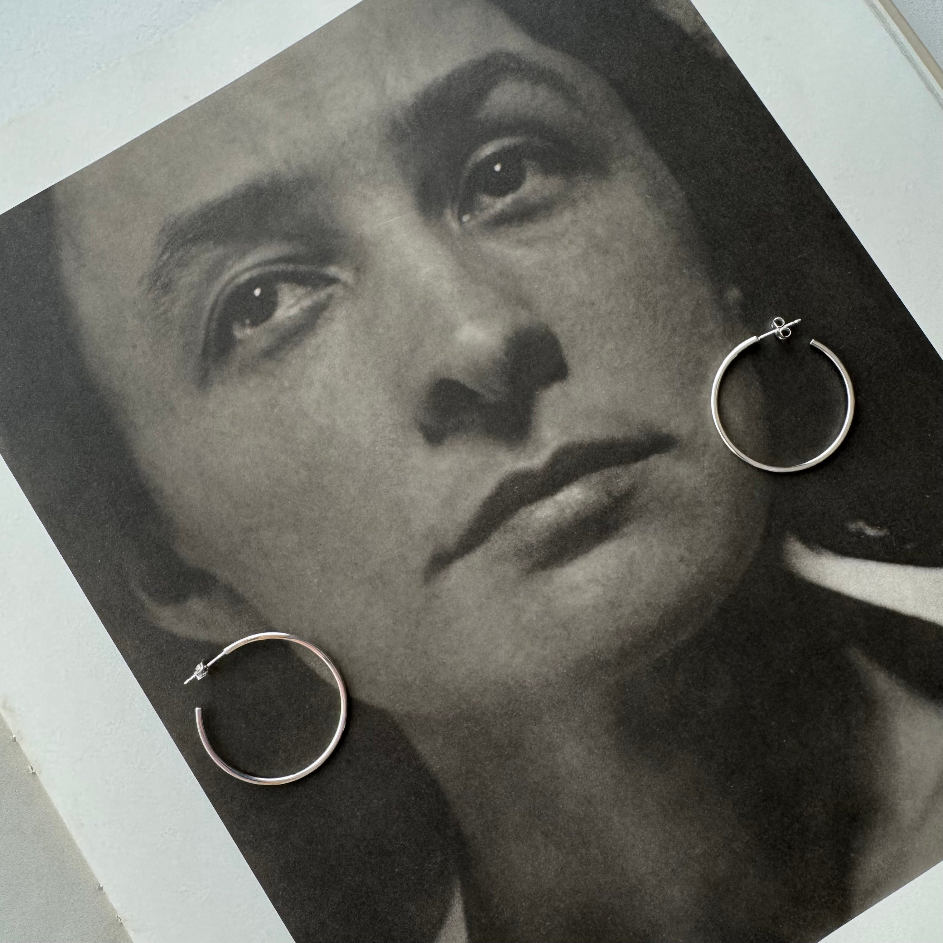 MIZUASHI HOOP PIERCE 3.3 /SILVER | ARGUE
