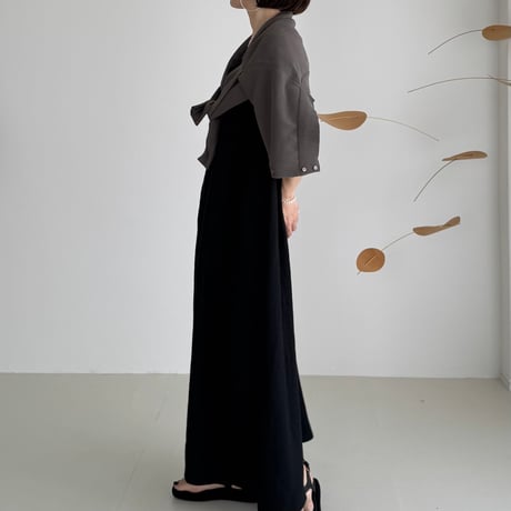 EUROPEAN FRENCH LINEN NUDON V DRESS