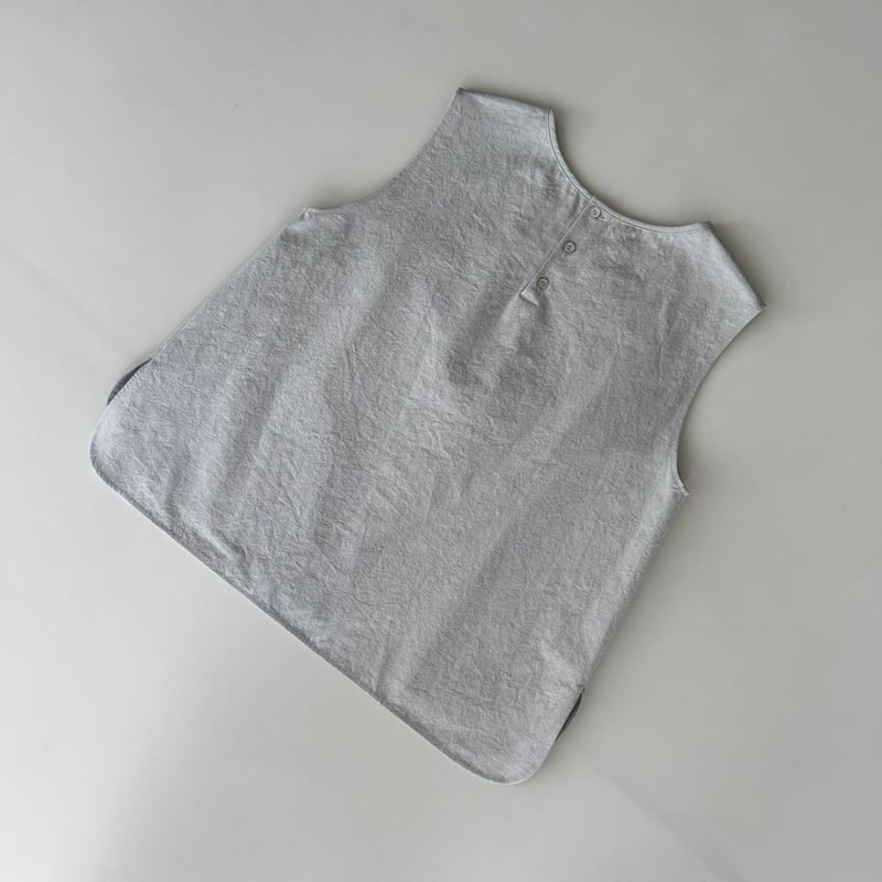 BUFFY VINTAGE SLEEVELESS BLOUSE/MIST GRAY | ARGUE