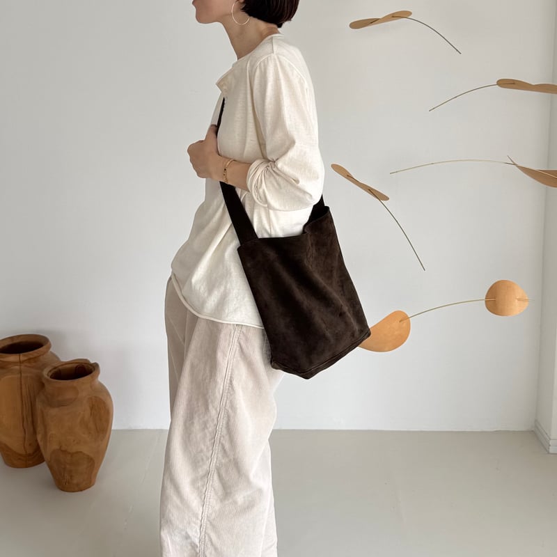 新品　argue GOAT LEATER SHOLDER BAG GOAT LEATER SHOLDER BAG | ARGUE
