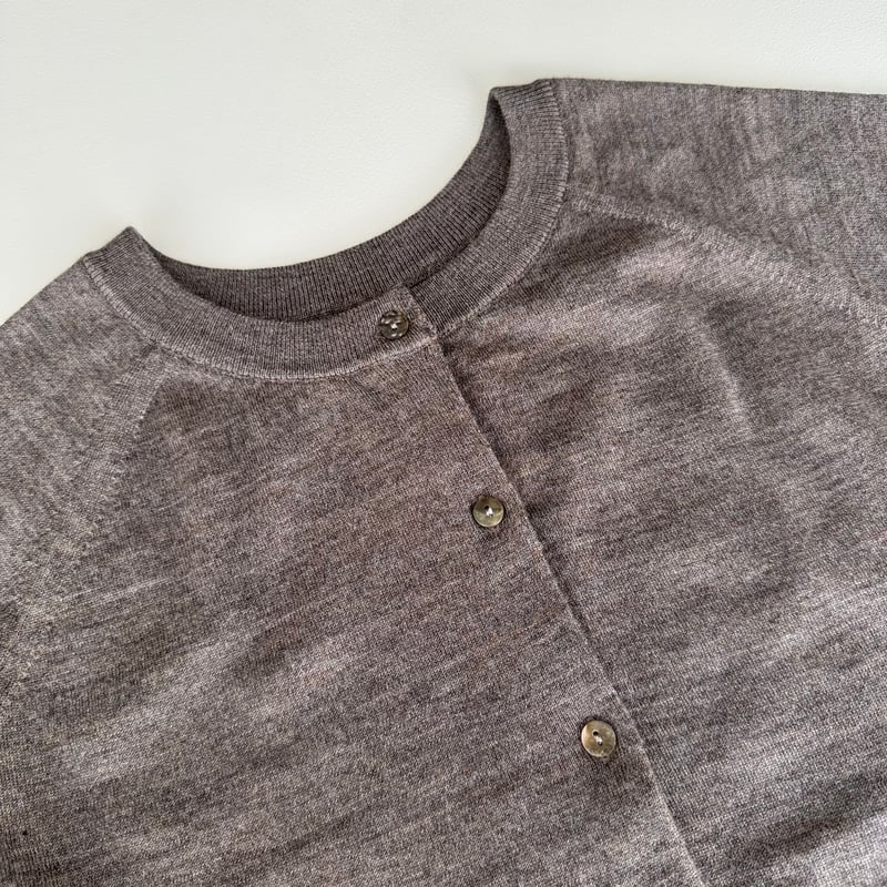 新品未使用！argueアーギュー/2WAY 90S CARDIGAN 90's REVERSIBLE WOOL CARDIGAN/COFFEE | ARGUE