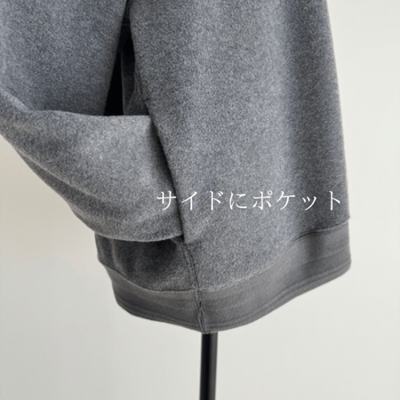 サイズ1 ITALY MELLOA FLEECE FOODIE argue ITALY MELLOA FLEECE