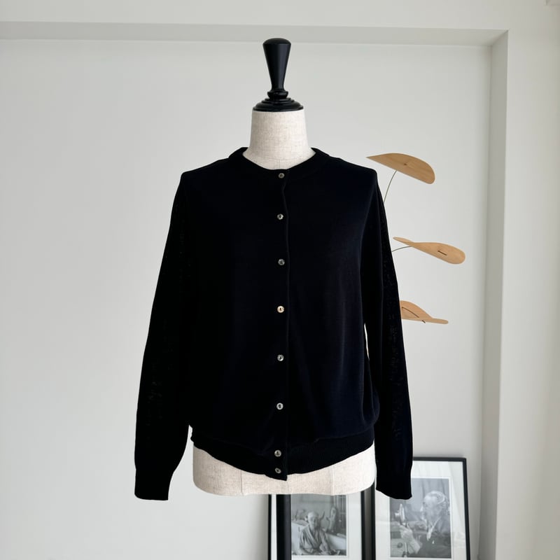 ARGUE - argueカーディガン 2WAY 90s CARDIGAN / BLACK | ARGUE
