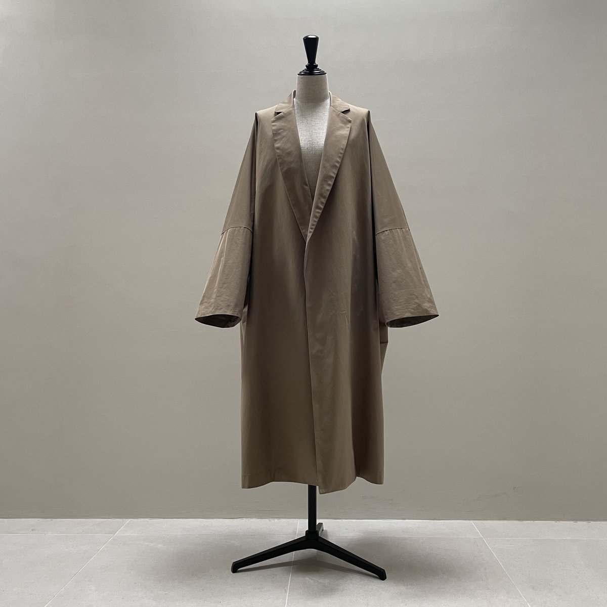 ジャケット・アウター argue ESSENTIAL WIDE OVER TRENCH COAT ESSENTIAL WIDE OVER TRENCH COAT/CAMEL BEIGE