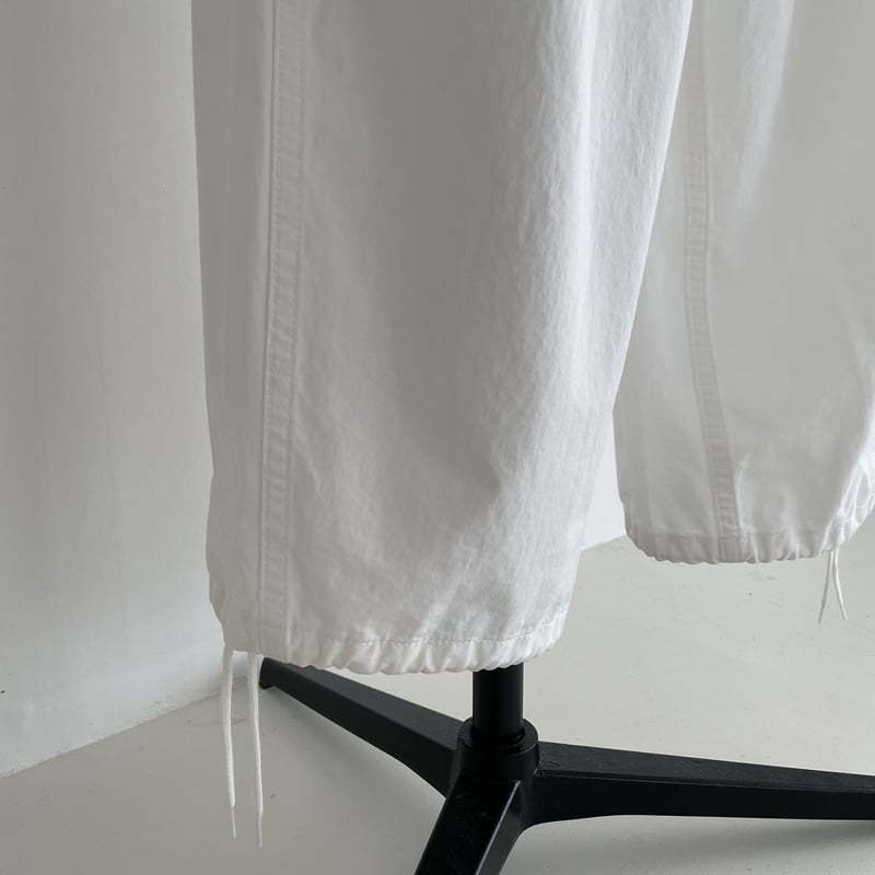 COTTON TWILL MOV PANTS/WHITE | ARGUE