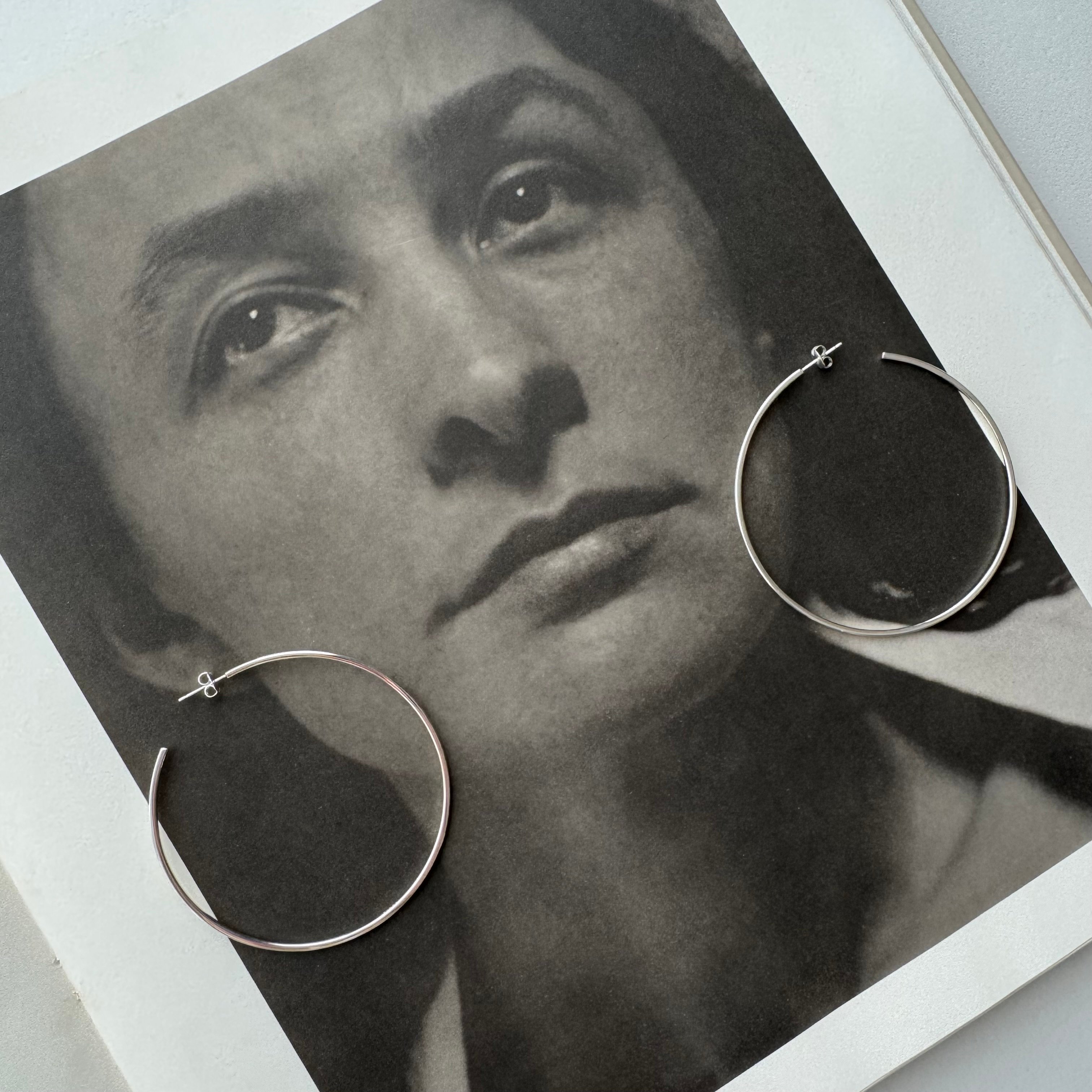 MIZUASHI HOOP PIERCE 5.8 /SILVER | ARGUE