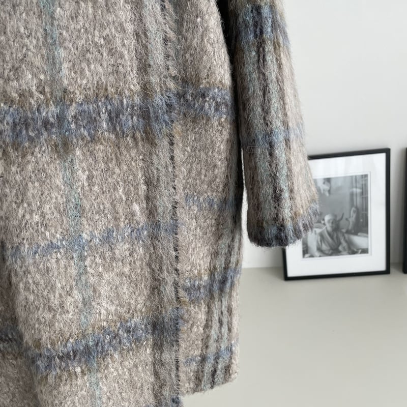 ジャケット・アウター argue ALPAKA WOOL SHAGGY SHAWL COAT ALPACA WOOL SHAGGY SHAWL COAT | ARGUE