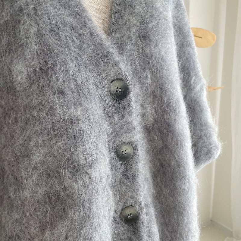 Shaggy on sale cardigan grey