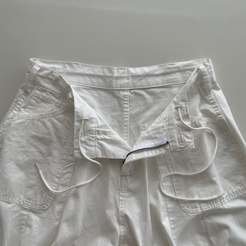 COTTON TWILL MOV PANTS/WHITE | ARGUE