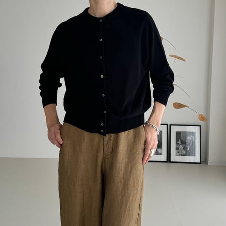 2WAY 90s CARDIGAN / BLACK