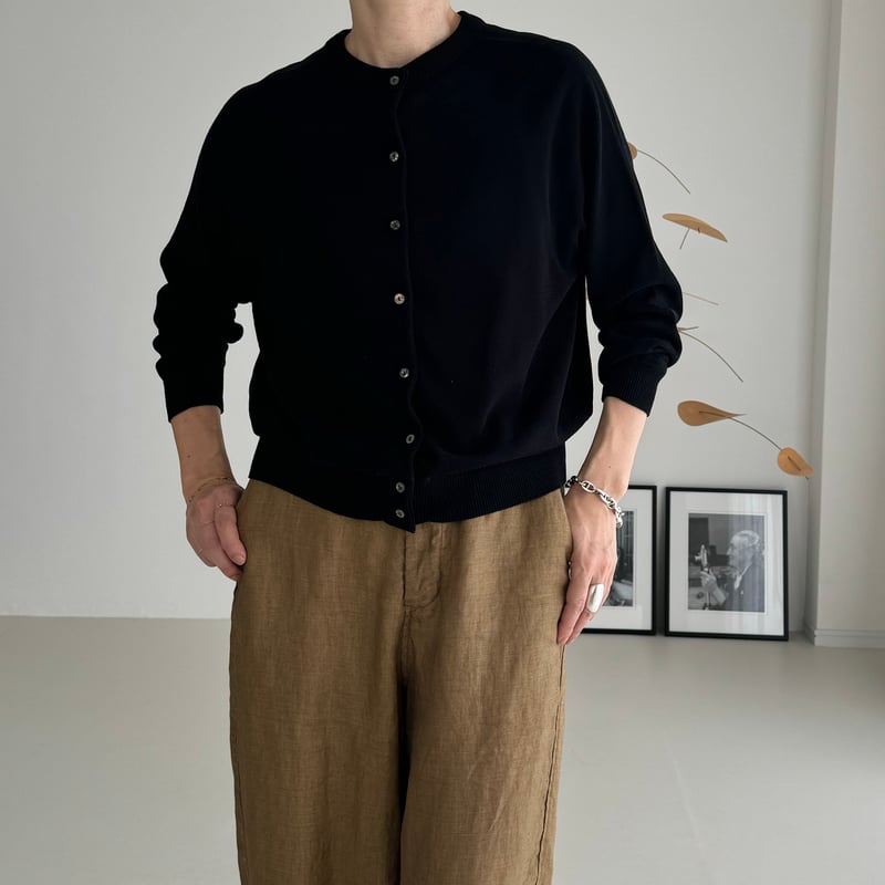 ARGUE - argueカーディガン 2WAY 90s CARDIGAN / BLACK | ARGUE
