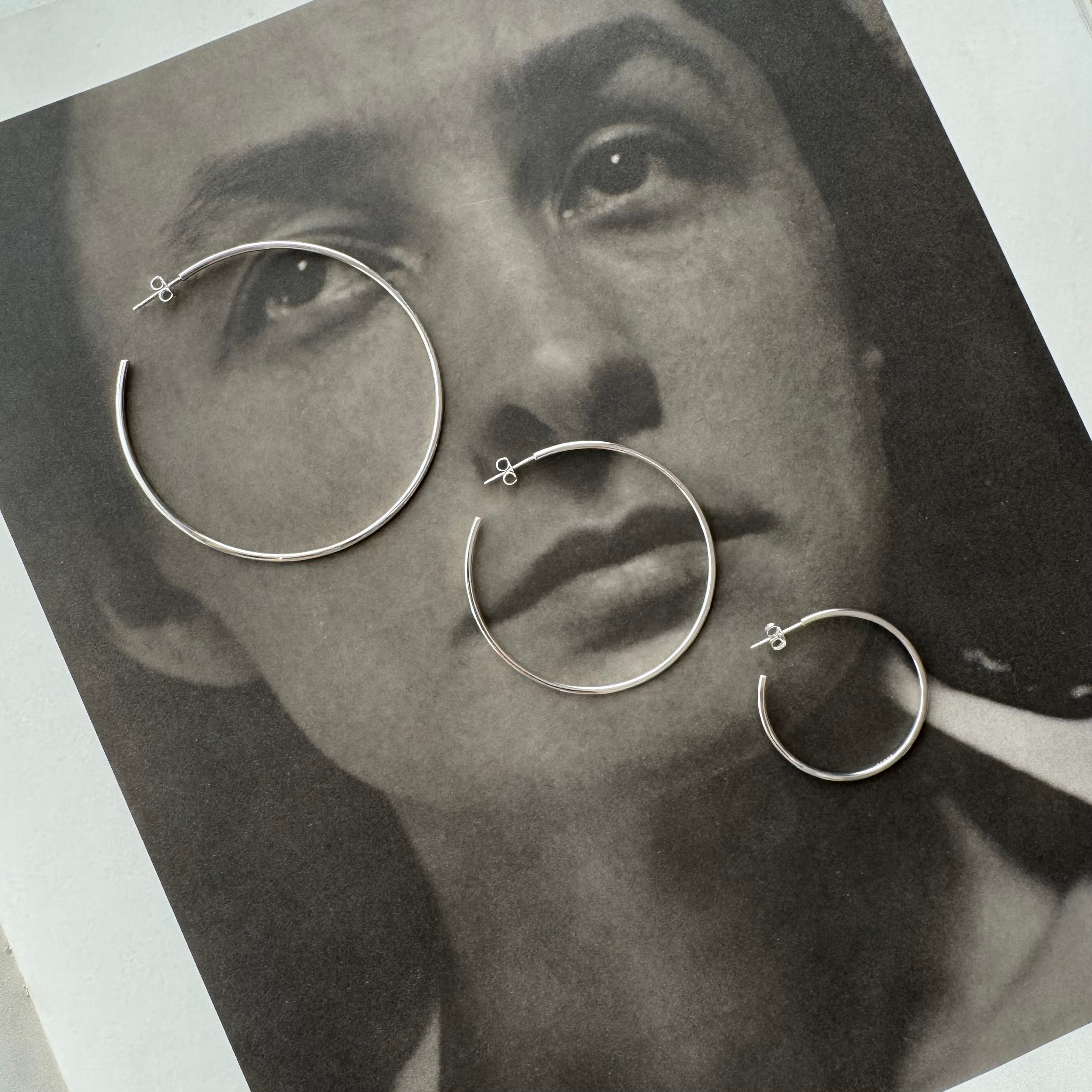 MIZUASHI HOOP PIERCE 5.8 /SILVER | ARGUE