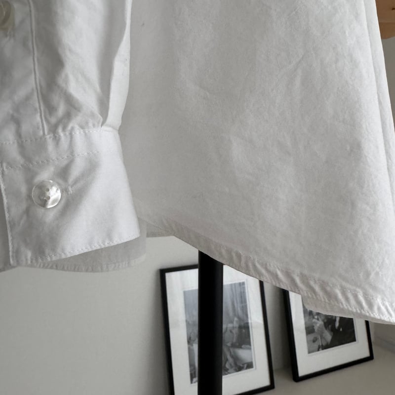 ORGANIC COTTON ROUGH MELLOW SHIRTS/WHITE | ARGUE